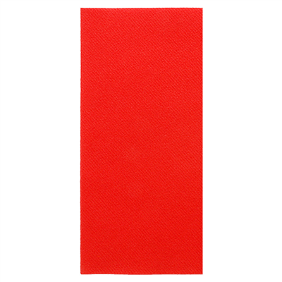 SERVIETTES PLIAGE 1/8  55 G/M2 40x40 CM ROUGE AIRLAID (700 UNITÉ)