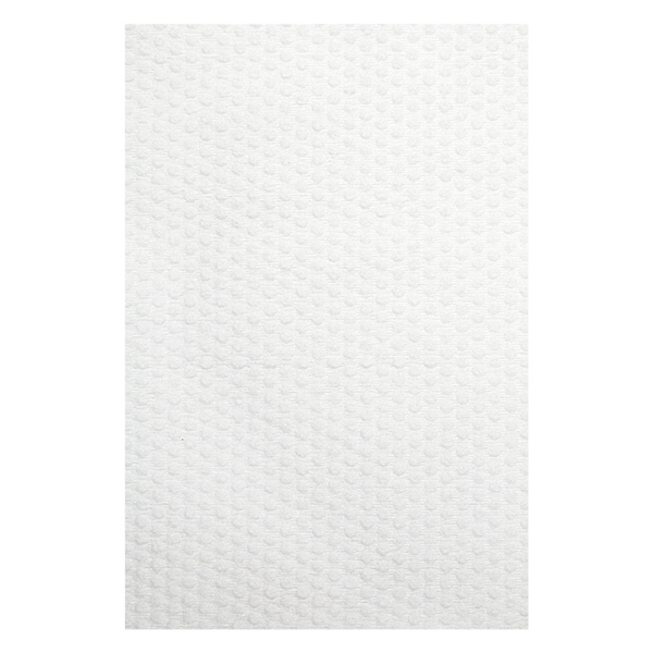 SERVIETTE USAGE UNIQUE  80 G/M2 60x50 CM BLANC VISCOSE / PULPE (100 UNITÉ)