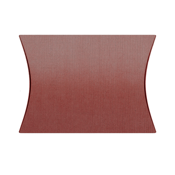BOÎTES OREILLER THEPACK  32,6x25x6 CM BORDEAUX CARTON NANO-MICRO (250 UNITÉ)