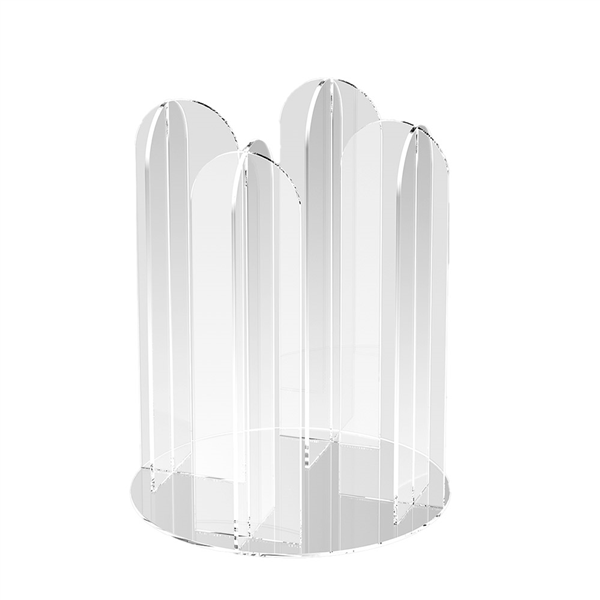 DISTRIBUTEUR DE POTS À GLACES (Ø10,8 CM)   Ø28,9x36 CM TRANSPARENT ACRYLIQUE (1 UNITÉ)