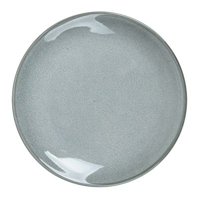 ASSIETTES "AKALA"  Ø21x14,5x2,7 CM GRIS STONEWARE (6 UNITÉ)