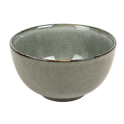 BOL "AKALA" 580 ML Ø14x7,7 CM GRIS STONEWARE (6 UNITÉ)