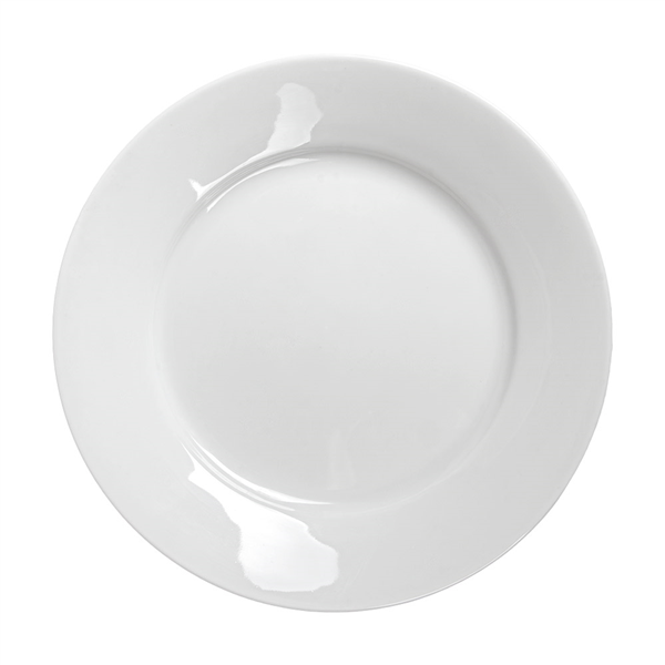 ASSIETTES PLATES AKALA  Ø 16,2x1,8 CM BLANC PORCELAINE (6 UNITÉ)