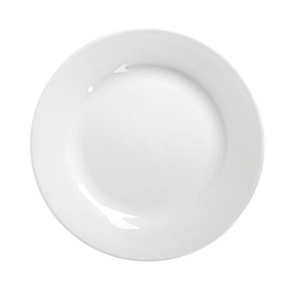 ASSIETTES PLATES AKALA  Ø 20,8x2,4 CM BLANC PORCELAINE (6 UNITÉ)