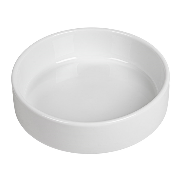 ASSIETTES CREUSES AKALA 450 ML Ø 15x4,3 CM BLANC PORCELAINE (6 UNITÉ)