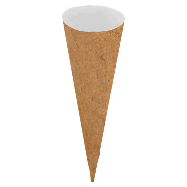 CÔNES GLACES   Ø 4,2x15,3 CM NATUREL PAPIER (2000 UNITÉ)
