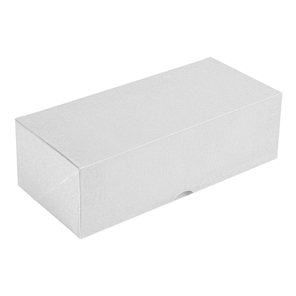 BOÎTES PATISSERIES SANS FENÊTRE THEPACK  35x11,5x10,5 CM BLANC CARTON NANO-MICRO (100 UNITÉ)