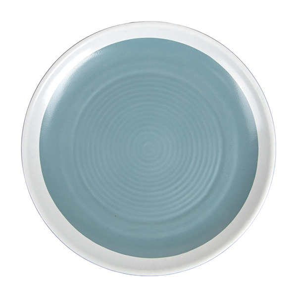 ASSIETTES ASAMI WARE  Ø 20x2,5 CM BLEU MÉLAMINE (12 UNITÉ)
