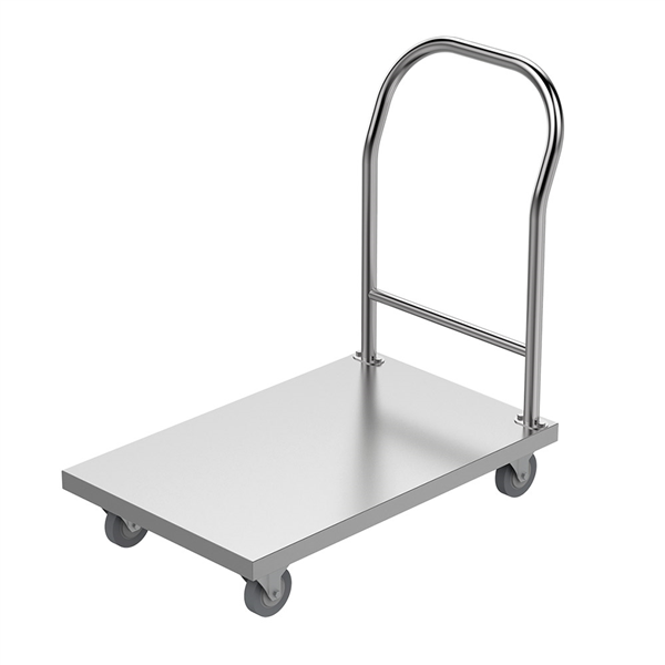 CHARIOT TRANSPORT ARROW  53,3x83,8x88,9 CM ARGENTE INOX (1 UNITÉ)