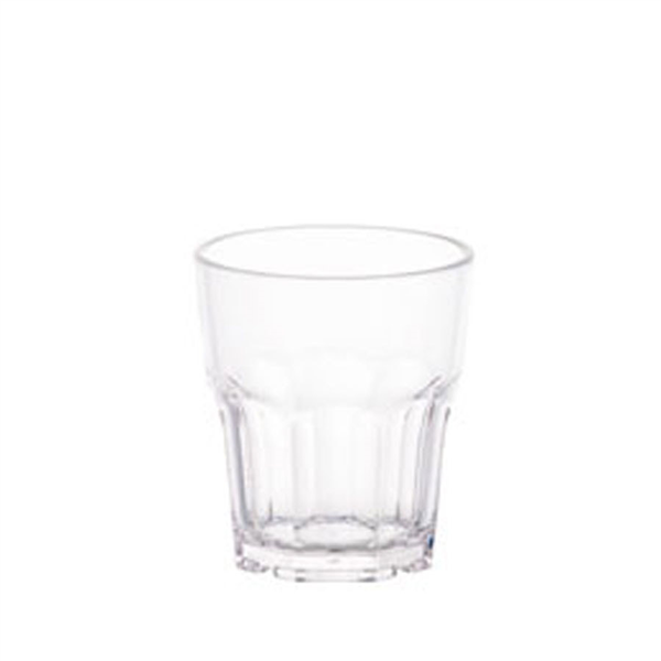 GOBELETS EMPILABLES  275 ML Ø 8,3/6x8,4 CM TRANSPARENT SAN (36 UNITÉ)