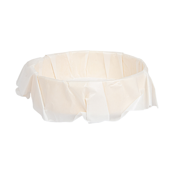 ANNEAU DE CUISSON AVEC PAPIER SILICONÉ WOOD 235 ML Ø 10x3 CM NATUREL BOIS (100 UNITÉ)