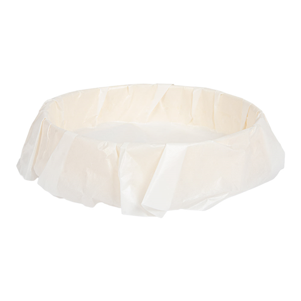ANNEAU DE CUISSON AVEC PAPIER SILICONÉ WOOD 700 ML Ø 16x3,5 CM NATUREL BOIS (100 UNITÉ)