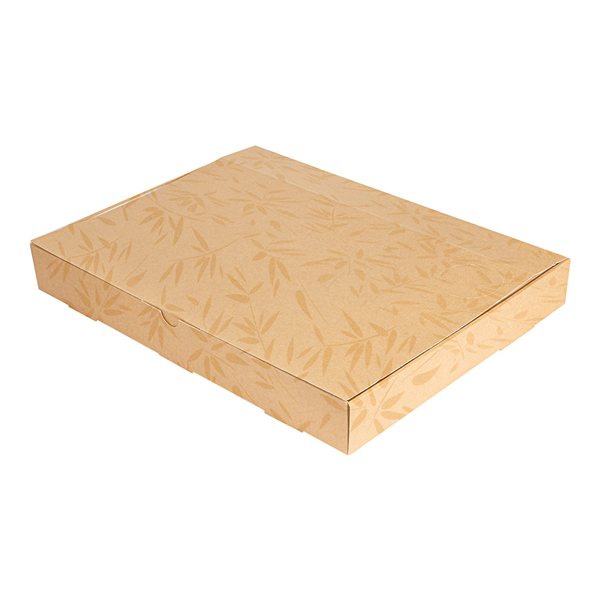 PLATEAUX MODULAIRES THEPACK "FEEL GREEN" 330 G/M2 40x30x5 CM NATUREL CARTON MICROCANAL (100 UNITÉ)