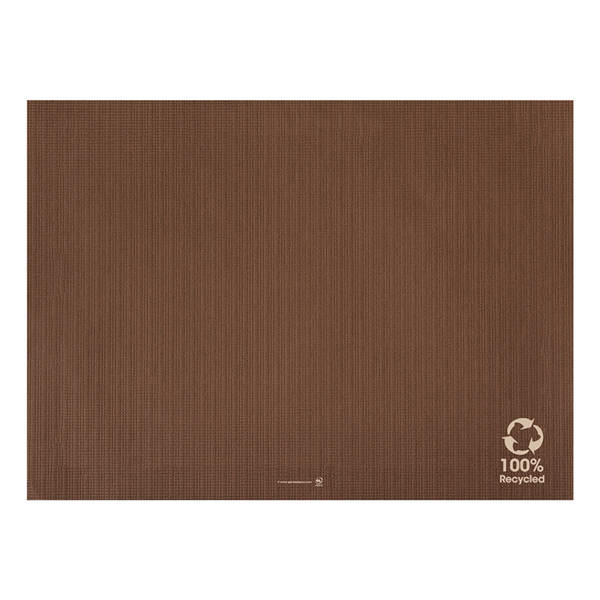 SETS DE TABLE FEEL GREEN  80 G/M2 31x43 CM CHOCOLAT PAPIER RECYCLÉ (1000 UNITÉ)