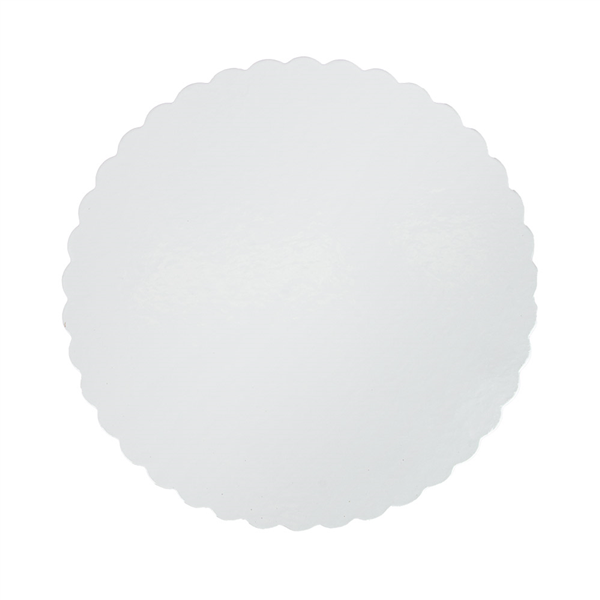 BASE À GÂTEAU  1780 G/M2 Ø 19 CM BLANC CARTON (50 UNITÉ)