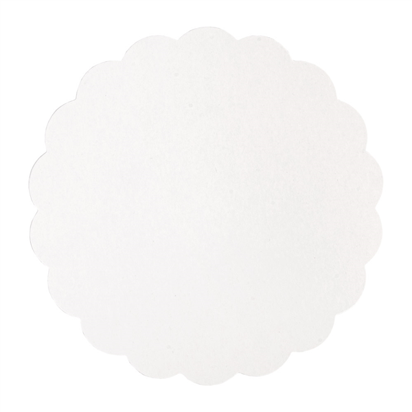 BASE À GÂTEAU  1780 G/M2 Ø 35 CM BLANC CARTON (50 UNITÉ)