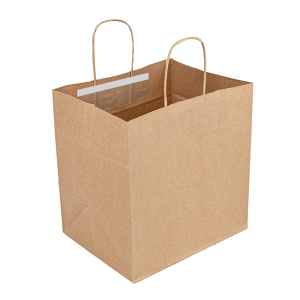 SACS SOS AUTO-ADHÉSIFS AVEC POIGNÉES  90 G/M2 22+15x22 CM NATUREL KRAFT (250 UNITÉ)