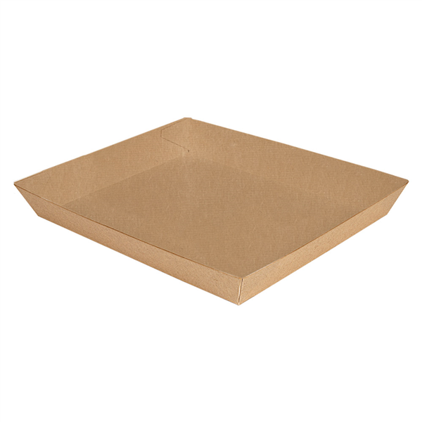 PLATEAUX POUR CUISSON THEPACK  31x24x3 CM NATUREL MICROCANAL (50 UNITÉ)