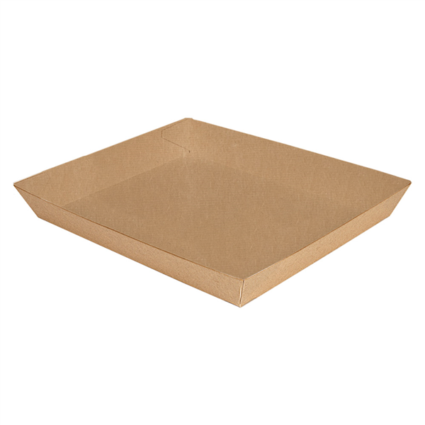 PLATEAUX POUR CUISSON THEPACK  25,5x18x3,7 CM NATUREL MICROCANAL (130 UNITÉ)