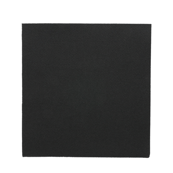 SERVIETTES ECOLABEL DOUBLE POINT  18 G/M2 25x25 CM NOIR OUATE (3000 UNITÉ)