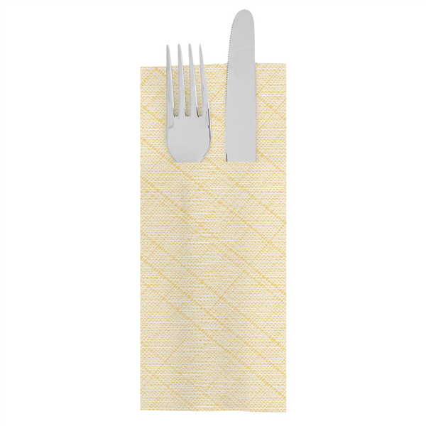 SERVIETTES "CANGURITO" "CROSSLINE" 55 G/M2 33x40 CM AUBE AIRLAID (700 UNITÉ)