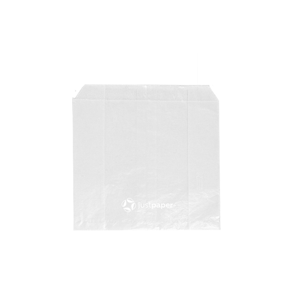 SACHET PFAS FREE "JUST PAPER" 30 G/M2 12x12 CM TRANSLUCIDE PAPIER CRISTAL (1000 UNITÉ)