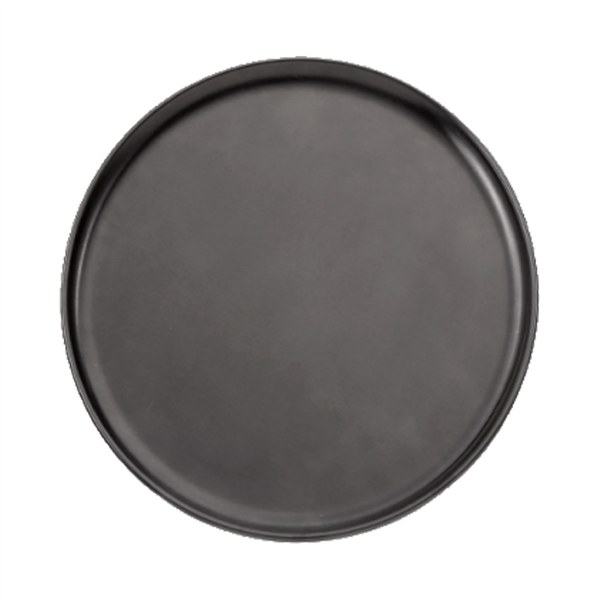 ASSIETTE À PIZZA PLATE   Ø 33 CM NOIR ALUMINIUM (1 UNITÉ)