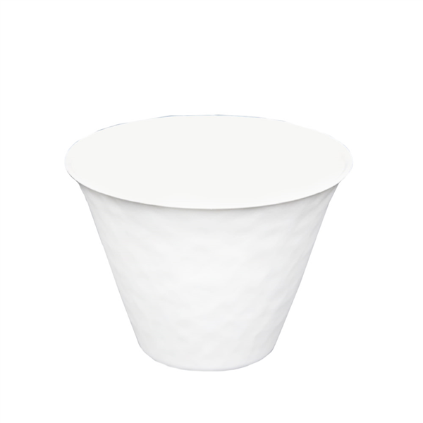 POTS À GLACE BIONIC 160 ML Ø 8,6/4x6,1 CM BLANC BAGASSE (1000 UNITÉ)