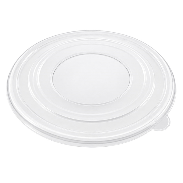 COUVERCLES POUR CODE 285.48   Ø15x1,9 CM TRANSPARENT PP (300 UNITÉ)