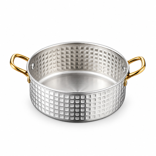 MINI CASSEROLE ARTINOX "VINTAGE" 400 ML Ø 12x5 CM ARGENTE INOX (1 UNITÉ)