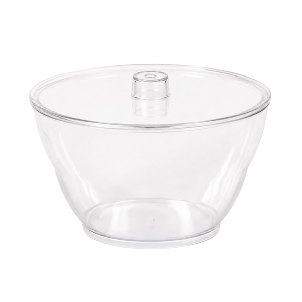 EMBALLAGES APÉRITIFS AVEC COUVERCLE   Ø 7x8,5 CM TRANSPARENT PS (288 UNITÉ)