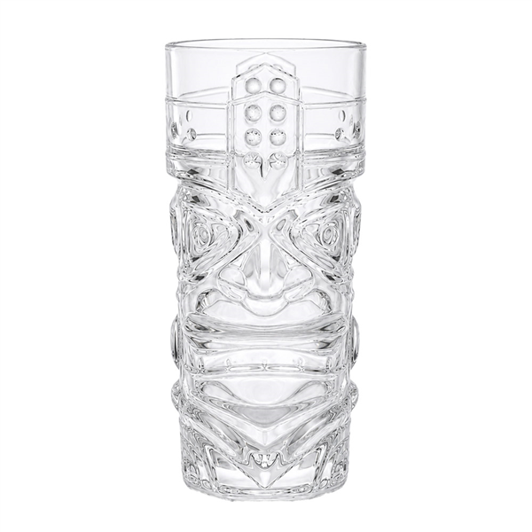 GOBELETS TOTEM WAKI GLASS 400 ML Ø7,7x16,6 CM TRANSPARENT VERRE (4 UNITÉ)