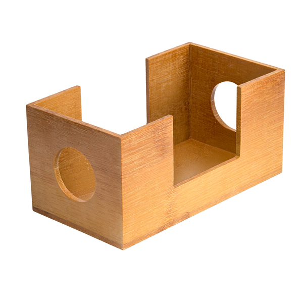 DISTRIBUTEUR SERVIETTES BAMBOO  21x11x10 CM NATUREL BAMBOU (1 UNITÉ)