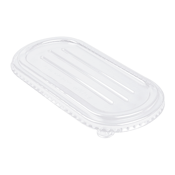 COUVERCLES LUNCH BOX 320.52/53 "BIONIC" 850 ML 23,6x13,5x1,3 CM TRANSPARENT PET (500 UNITÉ) - Garcia de Pou