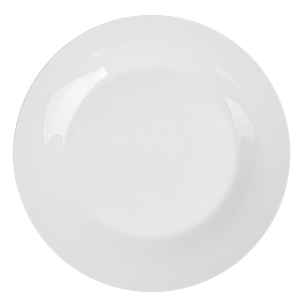 ASSIETTES PLATES  Ø 23 CM BLANC PORCELAINE (36 UNITÉ) - Garcia de Pou