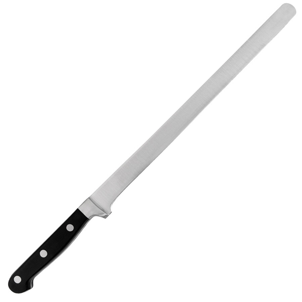 COUTEAU JAMBON, MANCHE ABS  30 CM ARGENTE INOX (1 UNITÉ) - Garcia de Pou