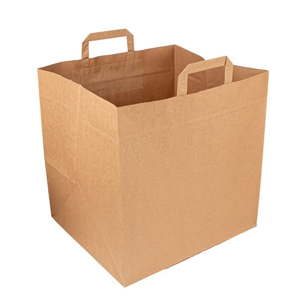 SACS SOS BOîTES PIZZA  110 G/M2 36+31x36 CM NATUREL KRAFT (125 UNITÉ) - Garcia de Pou