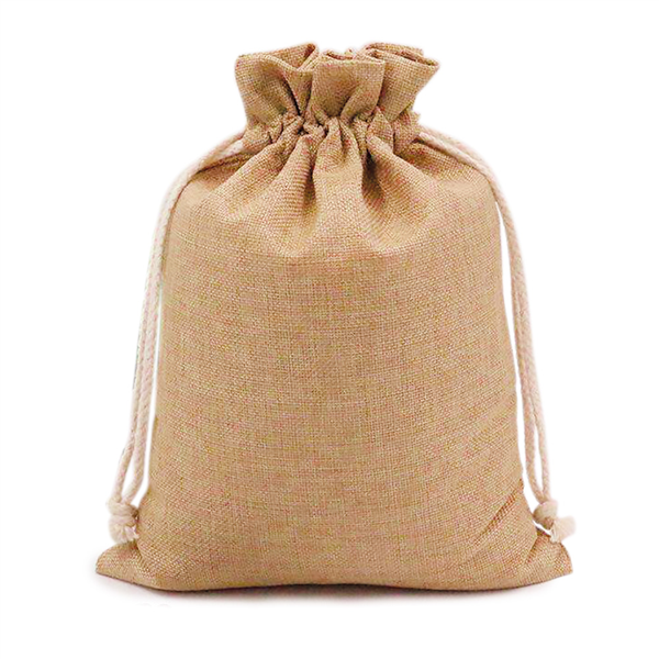 48 U. SACHETS AVEC FERMETURE  15x24 CM NATUREL JUTE (1 UNITÉ) - Garcia de Pou