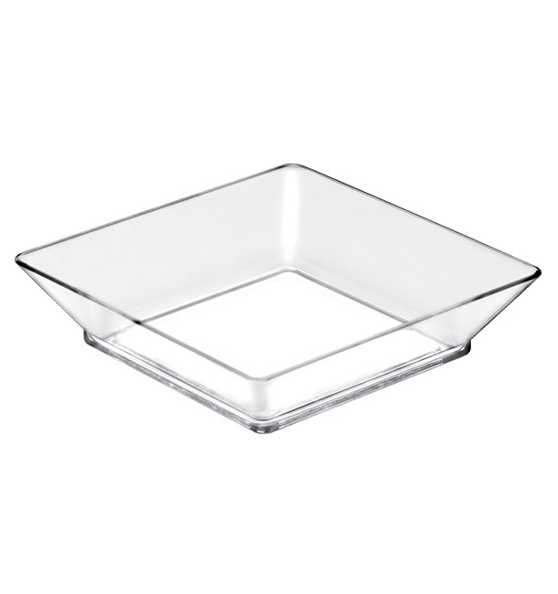 VERRINE PLASTIQUE MINI ASSIETTE CRISTAL 