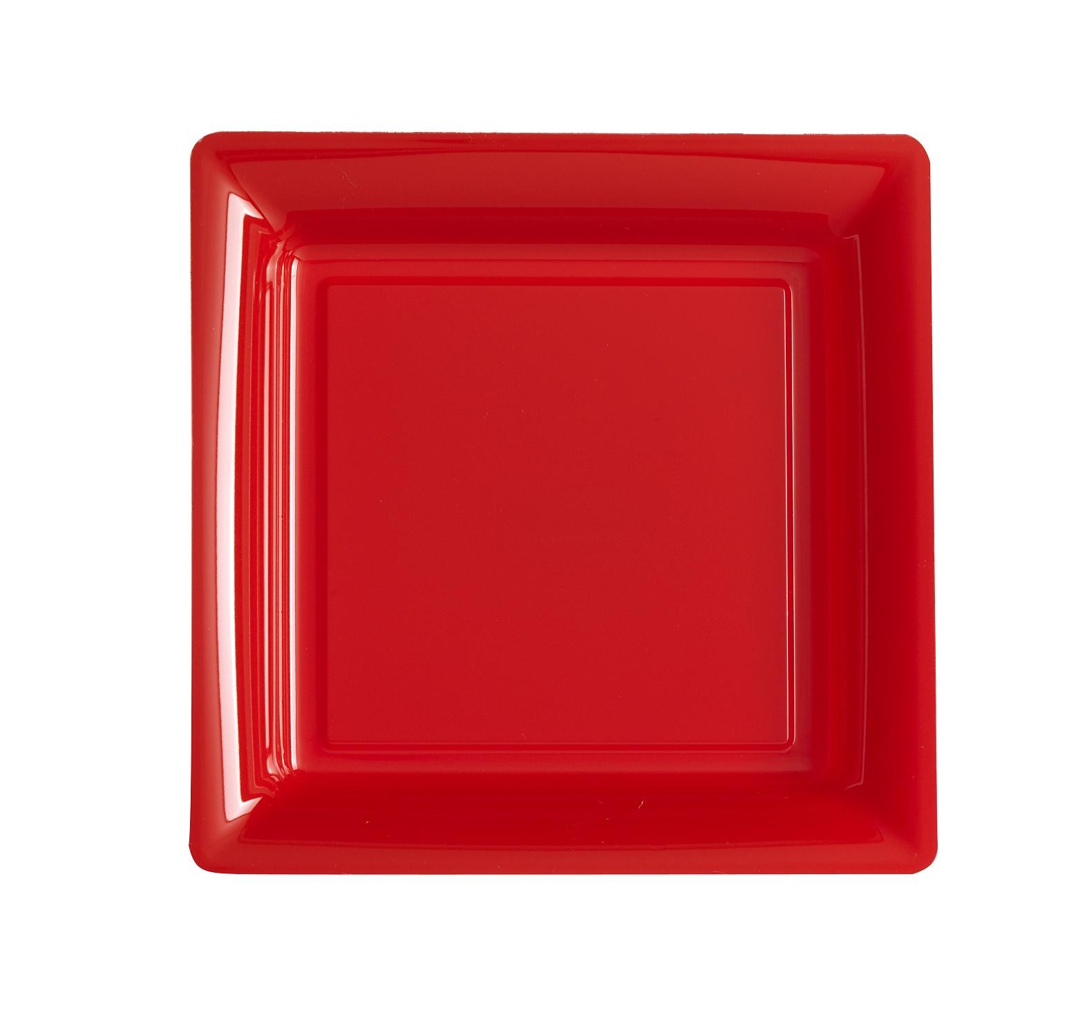 ASSIETTE JETABLE ROUGE 29cm