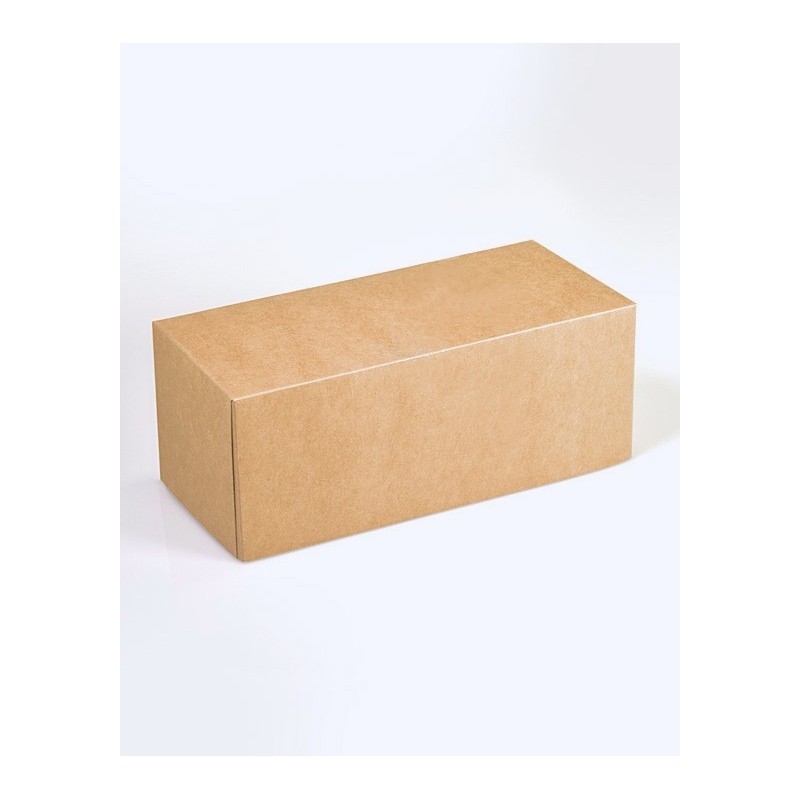 BOITE BUCHE 20X11.5X10.5 naturel KRAFT