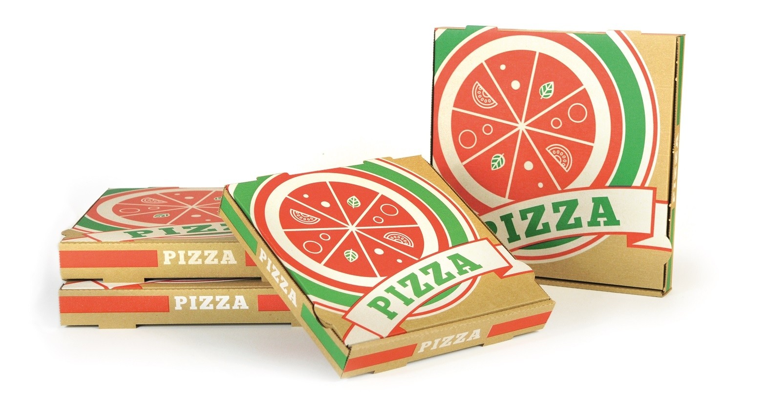 BOITE PIZZA KRAFT BRUN 26x26x4cm