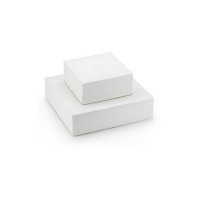 BOITE PATISSIERE BLANCHE 27x19x8cm