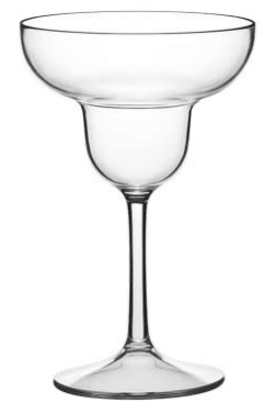 VERRE MARGARITA Incassable et Réutilisable en Tritan 30cl