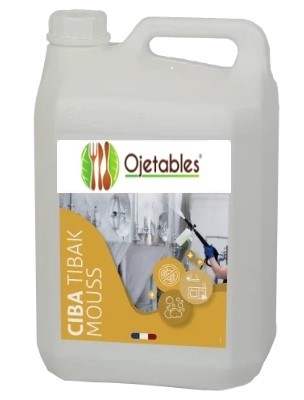 Détergent dégraissant désinfectant Ciba Tibak sol/surface & Petit materiel 5kg