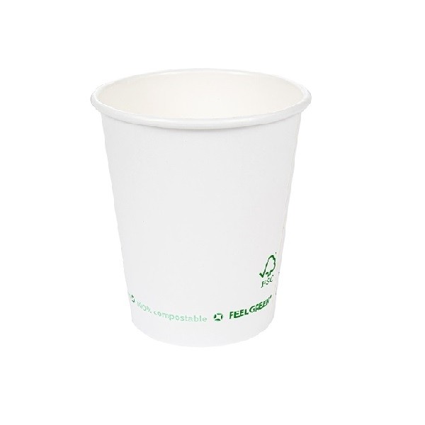 Nouveau un gobelet en carton réellement Biodégradable a 100% voici