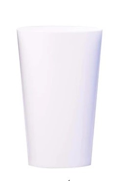 Verre réutilisable BLANC 25/33cl  PP
