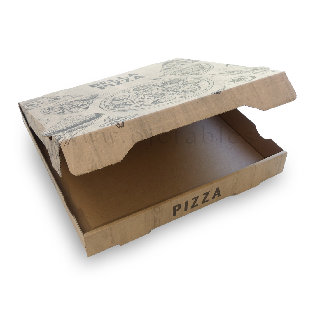 BOITE PIZZA 33X33X4CM "Belle Pizza"