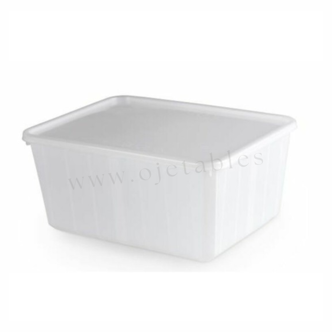 BOITE INJECTEE RIGIDE "CARTY BOX" 1350ml avec couvercle