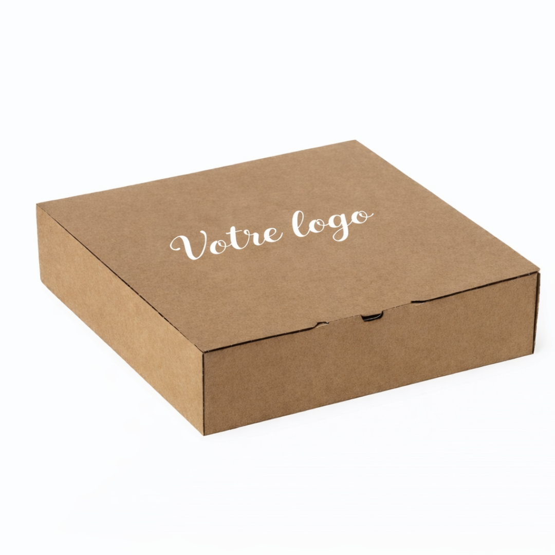 COFFRET REPAS 300X292X72 A composer personnalisé multicouleurs en blanc ou kraft (tarif au 100)